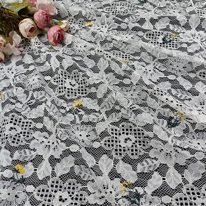 Bridal Evening Polyester Lace Fabric for Bridal Wholesale Supplier 5